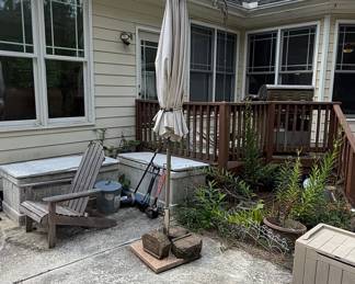 Adirondack-Style Garden Chair