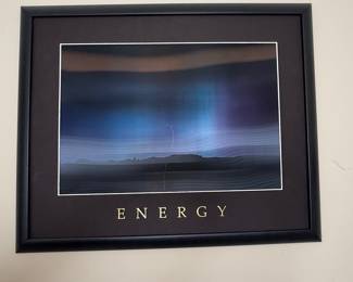 Successories 'Energy' Motivational Poster - Aurora Borealis Landscape