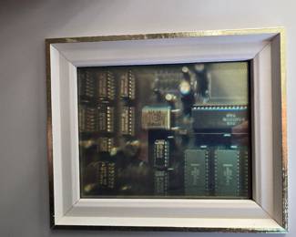 Hologram of a circuit board