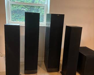  Klipsch & Polk Floor Standing Tower Speakers