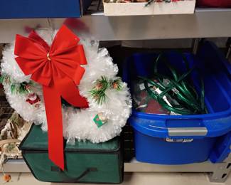 plastic wreath