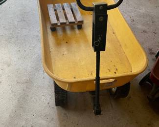 Dump cart wagon
