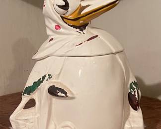 Silly Duck Cookie jar