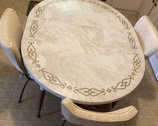 Antique table w/chairs