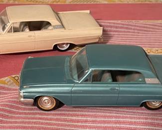 Vintage model cars