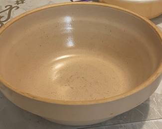 Crock mixing bowl
