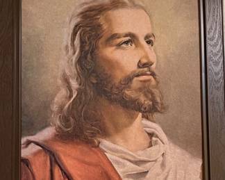 Head of JESUS painting