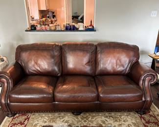 Leather sofa