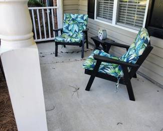 Matching chairs to patio lounger 