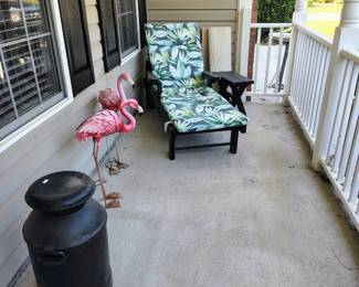 One of 3 pieces of patio furniture 