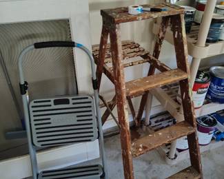 Really cool wooden ladder 