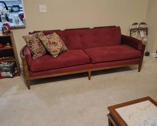 Vintage sofa 1960 -70s recovered in like new shape