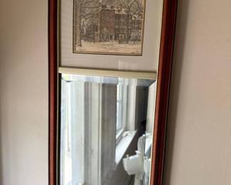713 framedbeaconhillbostonmirror