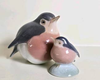 330 pairofbinggrndahlporcelainbirdfig