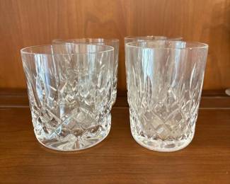 295 fourwaterfordcrystalcutglasstumbler