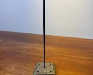 270 vintagemetalbillspikeholderwithorn