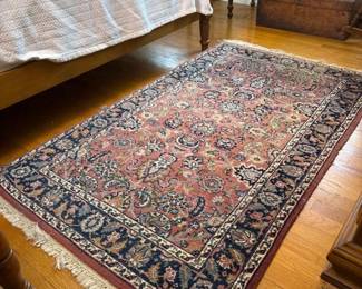 252 orientalstylewoolarearugwithfloral