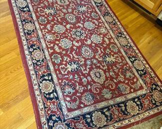 089 orientalstylewoolarearugwithfloral