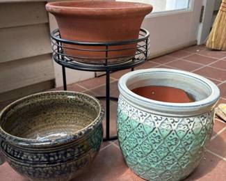 745 largeceramicandterracottaflowerpots