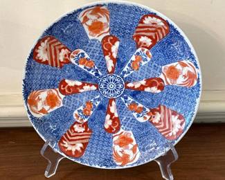 627 imaristyleporcelainplatewithbluean