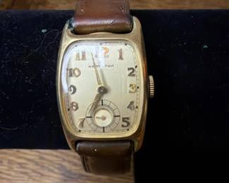 830 hamilton14kgoldfilledvintagewristwa