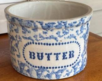 491 vintagestonewarebuttercrock