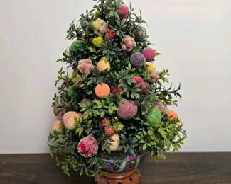 298 artificialtopiaryfruittreeinpainted