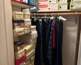 848 assortedwomensclothingandhugeshoe