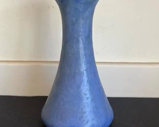 149 blueglazepotteryvase