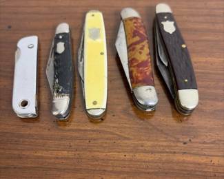 076 vintageassortmentpocketknives