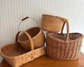 362 fourassortedwovenbaskets