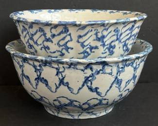 205 stonewaremixingbowlsinblueandwhite