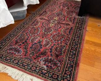 406 handwovenwoolrunnerrugintraditional