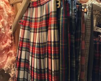 731 wooltartanpleatedskirtsinclassicst
