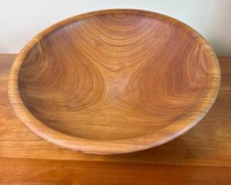 765 handturnedcherrywoodbowl