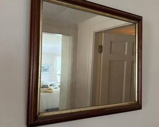 405 rectangularwallmirrorwithwoodandgi