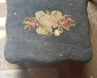 614 needlepointfootstoolinthevictorians