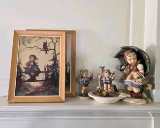 312 hummelstylefigurinesandframedartas