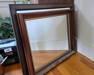 369 rectangularwallmirrorswithwoodframe