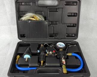 All Top 4x4 Accessories Air Compressor, 12V Extension Hose, Manual, Accessories, In Soft Case And ADA FIRST Diagnostic And Vacuum Testing Kit, In Hard Case