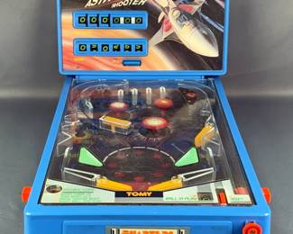 Vintage Tomy Astro Shooter Tabletop Electronic Pinball Game, Needs AC Power Cable