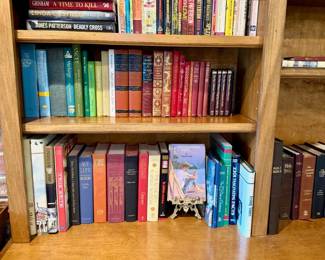 Hundreds of hardback books