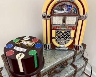 Full poker table available, too.