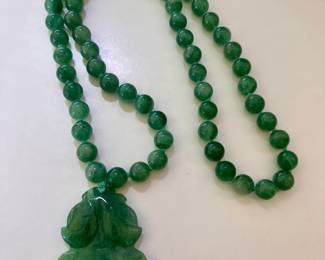 Jade necklace