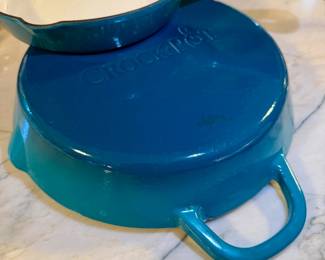Crockpot enamel set of two skillets