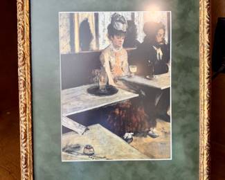 The Absinthe by Edgar Degas (dozens more fine-framed prints)