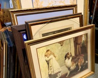 Charles Burton Barber's 1893 "A Special Pleader" -- framed print