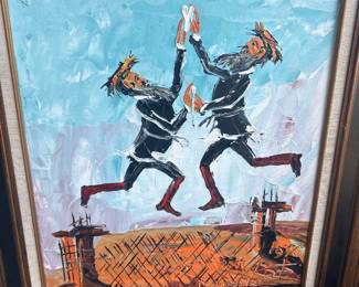 Morris Katz oil painting 