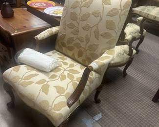 One of two Gainsborough chairs