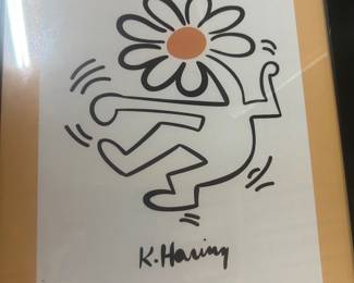 Keith Haring print